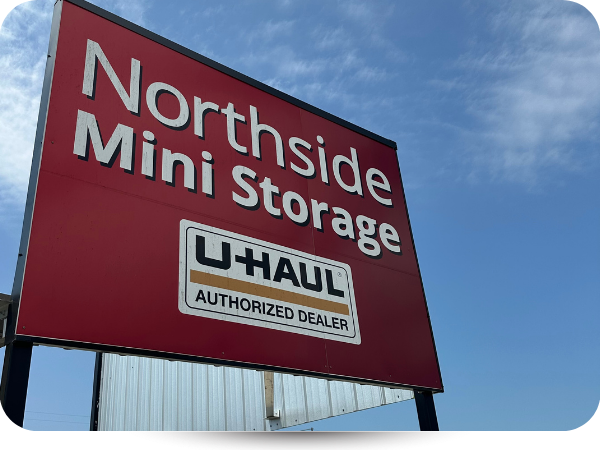 Northside Mini Storage Building Sign